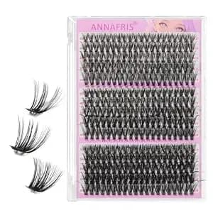 Lash Extension Kit,Diy Lash Clusters Eyelash Extension Kit,Individual Lashes Kit With Lash Bond And Seal, Lash Remover And Lash Tweezers For Self Use (30d&40d&50d-Lash)