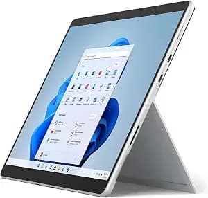 Microsoft Surface Pro 8 Tablet, 13" Touchscreen, Intel i5 Evo Platform, 8gb Ram, 128gb Ssd, Windows 11 Surface Laptop - Device Only - Platinum (Latest Model) (Renewed)