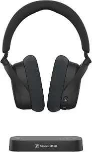 Sennheiser Rs 255 Tv Headphones + Transmitter Bundle Virtual Surround Sound