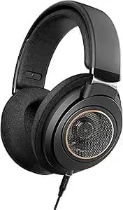 Philips Open Back Wired Headphones - Cushioned Over Ear Headphones With Adjustable Headband For Ultimate Comfort And Superior Sound Quality, Plugs Into Tv, Stereo Or Pc, Ideal For Podcasts Or Music