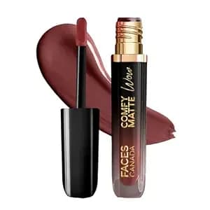 Facescanada Comfy Matte Liquid Lipstick - Cocoa Crush 07 - Lightweight, Long Lasting & Smudge Proof Lip Color - Rich Pigment, Hydrating Comfort Wear - Non Drying Matte Finish - 0.12 Fl Oz (3.8ml)
