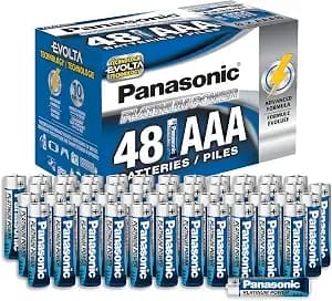 Panasonic Energy Corporation lr03xe/48pc Platinum Power Long Lasting Aaa Alkaline Battery, 48 Pack