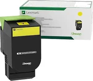 Lexmark 80c1hy0 Yellow High Yield Return Program Toner - Yellow Toner Cartridge With 3000 Page Yield For cx410 And cx510 Series Printers
