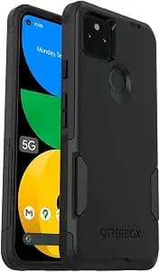 Otterbox Pixel 5a Commuter Series Case - Black - Thin & Protective Iphone Case, Dual-Layer, Impact Absorbing Phone Case For Google Pixel