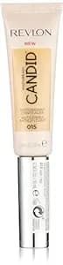 Revlon Concealer Stick, Photoready Candid Face Makeup With Anti-Pollution & Antioxidant Ingredients, Longwear Medium-Full Coverage Infused With Caffine,Natural Finish,Oil Free,015 Light, 0.34 Fl Oz