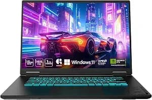 Gigabyte - Gaming a16 Gaming Laptop - 165hz 1920x1200 Wuxga - Nvidia Geforce Rtx 5060 - Amd Ryzen 7 260-1tb Ssd With 16gb ddr5 Ram - Windows 11 Home Ad Gaming a16 3vhk3us894sh