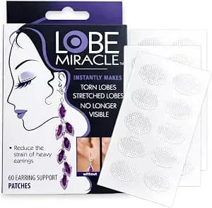 Lobe Miracle - Clear Earring Support Patches
