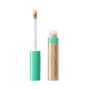 Almay Clear Complexion Acne & Blemish Spot Treatment Concealer Makeup With Salicylic Acid- Lightweight, Full Coverage, Hypoallergenic, Fragrance-Free, For Sensitive Skin, 300 Medium, 0.3 Fl Oz.