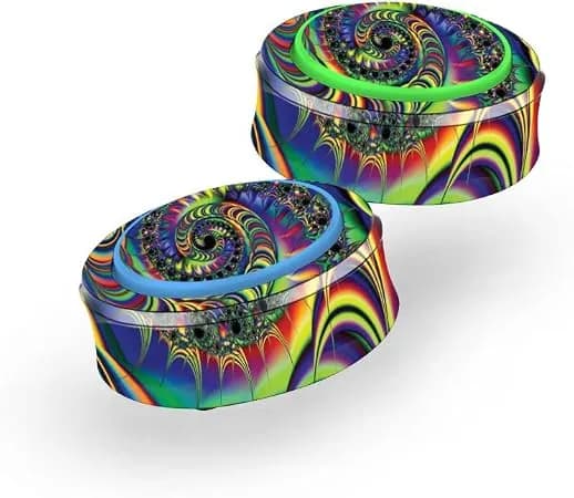 Mightyskins Skin Compatible With Amazon Echo Button (Pack Of 2 Skins) - Acid - Protective, Durable, And Unique Vinyl Decal Wrap Cover - Easy To Apply, Remove, And Change Styles - Made In The Usa