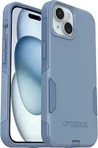 Otterbox Iphone 17e & Iphone 16e (Only) - Commuter Series Case - Crisp Denim (Blue) - Slim & Tough - Pocket-Friendly - With Port Protection - Non-Retail Packaging