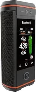 Bushnell Golf Wingman Hd Gps Speaker - 3.5" Color Touchscreen, 360° Premium Audio, Visual & Audible Distances, Hazard & Greenview, Magnetic Cart Mount