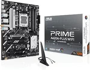 Asus Prime a620a-Plus Wifi Amd Atx Motherboard, ddr5, Wifi 6, 1gb Lan, Pcie 4.0, 2x M.2, Displayport, Hdmi, 2x Usb-C 5gb
