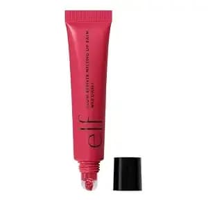 E.L.F. Glow Reviver Melting Lip Balm, Hydrating Tinted Lip Balm For A Glossy Finish & Soft, Supple Lips, Vegan & Cruelty-Free, Wild Cherry