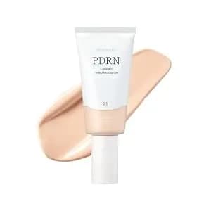 Mixsoon Pdrn Collagen Tinted Moisturizer - Skincare-Infused Base With Rice Pdrn & Peptides, 24h Vibrant Glow & Luminous Hydration, 10 Shades 50ml / 1.69 Fl.Oz. Korean Glass Skin (No. 21 Soft)