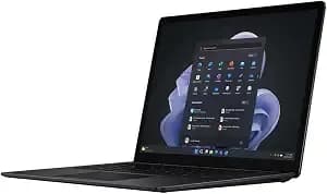 Microsoft Surface Laptop 5 13.5" Touchscreen Notebook - 2256 X 1504 - Intel Core i7 12th Gen i7-1265u - Intel Evo Platform - 16 Gb Total Ram - 256 Gb Ssd - Matte Black (Renewed)