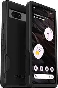 Otterbox Commuter Case For Google Pixel 7a, Shockproof, Drop Proof, Rugged, Protective Case, 3x Tested To Military Standard, Antimicrobial Protection, Black