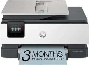 Hp Officejet Pro 8125e Wireless All-In-One Color Inkjet Printer, Print, Scan, Copy, Adf, Duplex Printing Best-For-Home Office, 3 Month Instant Ink Trial Included, Ai-Enabled (405t6a)