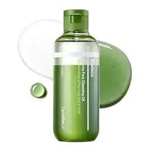 Centellian 24 Madeca Matcha Cleansing Oil, Deep Cleanser, Makeup Remover - Cleansing Oil With o2 Tone Teca And Jeju Matcha To Remove Waterproof Makeup, Sebum And Blackheads Without Dryness, 6.76 Fl Oz