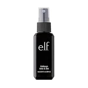 E.L.F. Makeup Mist & Set - Small, Lightweight, Long Lasting, All-Day Wear, Revitalizes, Refreshes, Hydrates, Soothes, Infused With Aloe, Green Tea And Cucumber, 2.02 Fl Oz