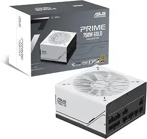 Asus Prime 750w Gold (750 Watt, Atx 3.0 Compatible, Fully Modular Power Supply, 80+ Gold Certified, Dual Ball Bearings, Two Color Options In One, 8-Year Warranty)