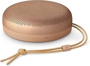 Bang & Olufsen Beosound a1 3rd Gen Portable Waterproof Bluetooth Speaker With 3 Microphones, Cradle To Cradle (c2c) Certified, Honey Tone