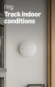 Ring Sensors: Temperature & Humidity Sensor – Instant Notifications, Help Protect Against Mold, On Amazon Sidewalk, No Base Station Needed