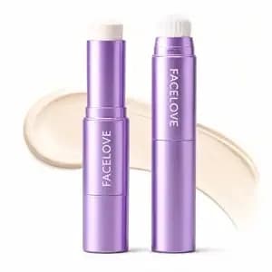 Facelove Color Changing Foundation Stick, Hydrating Natural Finish Makeup