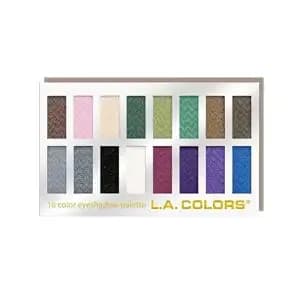 L.A. Colors 16 Color Eyeshadow Palette, Smokin' c74203tag