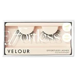 Velour Effortless False Eyelashes, No Trim Strip Lashes (Minimalist) - 1 Pair