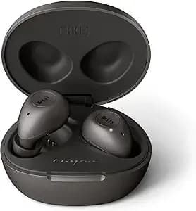 Kef mu3 Noise Cancelling True Wireless Earphones (Charcoal)