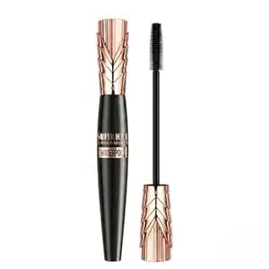 Waterproof Mascara For Oily Skin, Volumizing Lengthening Quick Dry - Smudge-Proof And Sweat-Resistant For Clump-Free Lashes With Easy Removal And Reliable All Day Wear