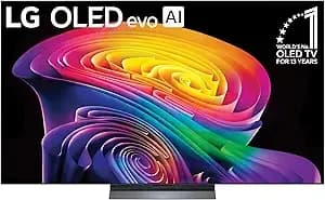 Lg 65-Inch Class Oled Evo Ai 4k c6 Series Smart Tv W/Dolby Atmos, Dolby Vision, hdr10, Ai Super Upscaling 4k, Filmmaker Mode, Wow Orchestra, Compatible With Alexa (oled65c6pua, 2026)