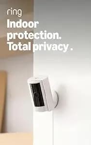 Ring Indoor Cam, Home Or Business Security In 1080p Hd Video, White