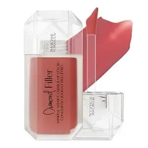 Physicians Formula Mineral Wear®Diamond Filler Cheek & Lip Color, Serum-To-Cream Multi-Use Liquid Blush Formula, Plumps & Smooths For Fuller Looking Cheeks & Lips, Monochromatic Look - Radiant Pink