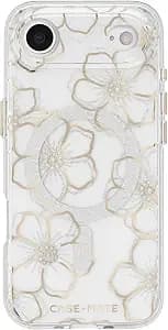 Case-Mate Iphone Air Case - Magsafe Phone Case - Floral Gems - Compatible With Magsafe - Stylish Sparkly Floral Phone Case With 12ft Drop Protection - Premium Magnetic Cover For Iphone Air