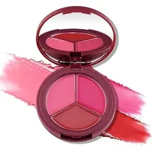 Color Nymph Face Blush Makeup Palette - 3 Colors Ultra-Creamy Blush For Cheeks, Multi-Use Cream Blushes Balm Face Makeup, Hydrating, Creamy, Lightweight & Blendable Color, Face Makeup, Talc-Free