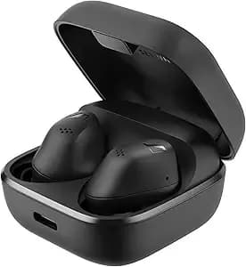 Sennheiser Accentum True Wireless Earbuds, Anc, 28hr Battery, Black