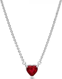 Pandora Collar Timeless 392542c01-45 CorazóN Rojo