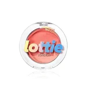 Lottie London Ombré Blush In Haze, Lightweight & High Pigmented Powder Blusher For A Healthy Flush Of Natural, Buildable Color