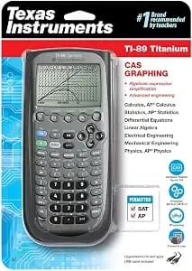 Texas Instruments Ti-89 Titanium Graphing Calculator (Packaging May Differ) (Renewed)