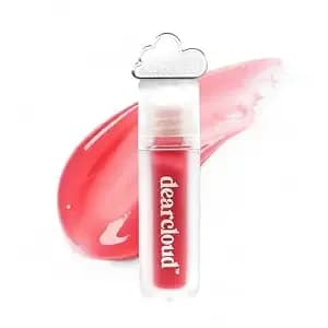 Dearcloud Jelly Wave Lip Oil – Collagen Tinted Gloss (Ripe, .13 Oz) - Collagen · Jojoba Oil · Vitamin E · Tinted Finish · Ripe Shade · .13 Oz