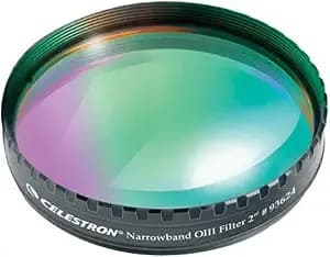 Celestron Oxygen Iii Narrowband Specialized Filter For Telescopes – 2" - Enhances Planetary & Emission Nebulae, Isolates Oxygen Iii Emission, High Transmission Coatings, Visual Observing