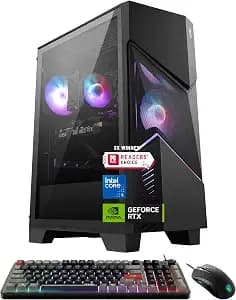 Msi Codex r2 Gaming Desktop Pc - Nvidia Geforce Rtx 5070 12gb - Intel Core i5-14400f - 32gb ddr5 Ram - 1tb Nvme Ssd - Air Cooling - Wi-Fi 6e - Windows 11 Home - Vr Ready - d14nvp5-613us