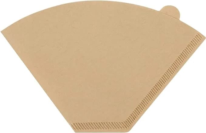 100 Pcs Disposable Coffee Paper Filters For Cuisinart Coffee Maker - Cone Coffee Filters, Natural Unbleached Paper, No Paper Taste, Balanced Thickness, Glue-Free, Great For Home & Office