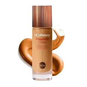 Mcobeauty Flawless Glow Luminous Skin Filter - 5 Natural Medium - Primer - 4-In-1 Primer, Highlighter & Foundation Booster, Illuminating Tint Face Makeup With Squalane Vitamin E, Vegan & Cruelty Free