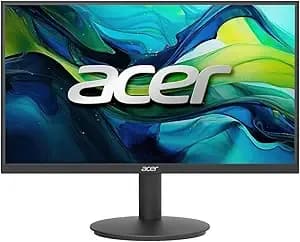 Acer kb270u e2biipx 27" Ips Wqhd (2560 X 1440) Gaming Office Monitor - Adaptive-Sync Support (Freesync Compatible) - 100hz Refresh Rate - 1ms Vrb - Srgb 99% - Tilt - Display Port 1.4 & 2 X Hdmi 2.1