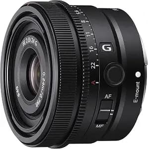 Sony Fe 24mm f2.8 G Full-Frame Ultra-Compact G Series Lens (sel24f28g) - Its Dual Linear Autofocus Motors Keep Up With The Most
