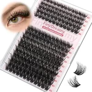 Lash Clusters Enchantress Eyelash Clusters 3d Wispy Fluffy Lashes Clusters Thick Cluster Eyelash Extensions Diy 10-18mm Volume Cluster Eyelash Extensions D Curl Individual Lashes