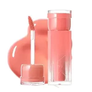2an Glaze Bouncing Tint 01 Nudy Coco– Lightweight, Moisturizing Lip Tint With High-Shine Finish, Smooth, Light Plumping, Comfortable Wear, Korean Makeup (0.16 Oz)