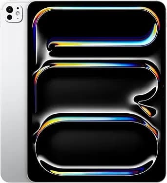 Apple Ipad Pro 13-Inch (m4): Built For Apple Intelligence, Ultra Retina Xdr Display, 1tb, 12mp Front/Back Camera, Lidar Scanner, Wi-Fi 6e, Face Id, All-Day Battery Life — Silver